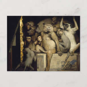 Cartão postal do macaco: Macacos - Críticos de A