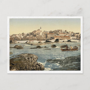 Cartão Postal Do mar, Jaffa, Terra Santa, (Israel)