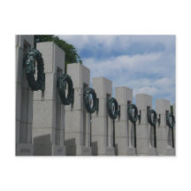 Cartão Postal do Memorial da Segunda Guerra Mundia