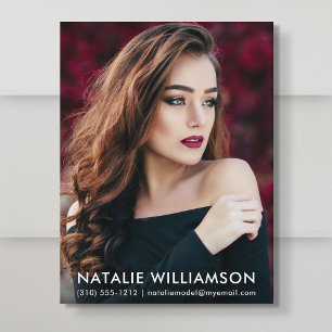 Cartão postal do modelo Ator 1 Photo Comp Card