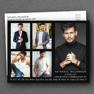 Cartão postal do modelo Comp Modern 5 Photo Pro