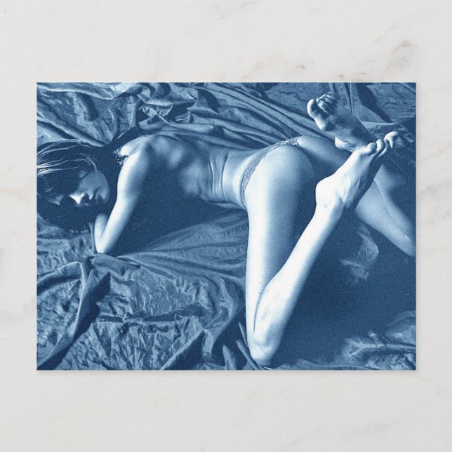  Cartão postal do modelo de lingerie (Frente)