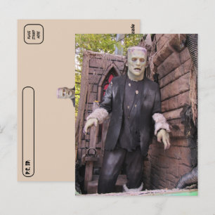 Cartão postal do Monstro do Frankenstein