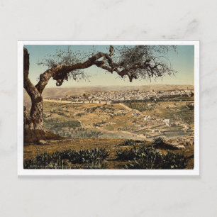 Cartão Postal Do Monte Scopus, Jerusalém, Terra Santa, Ph clássi