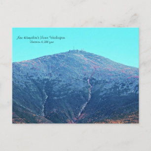 Cartão Postal do Monte Washington