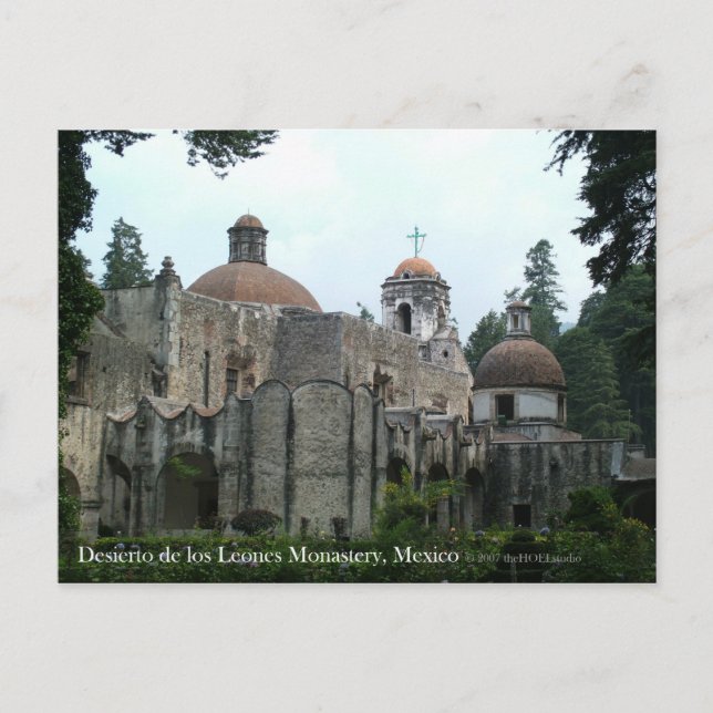 Cartão postal do mosteiro de Desierto de los Leone (Frente)