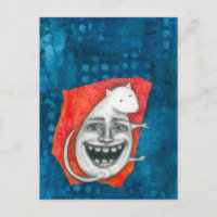 Cartão postal do mouse expansível