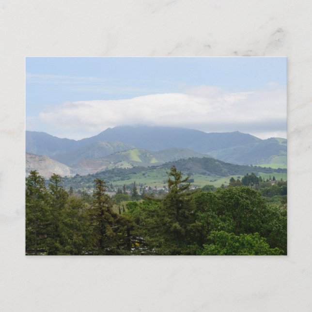 Cartão postal do Mt. Diablo (Frente)