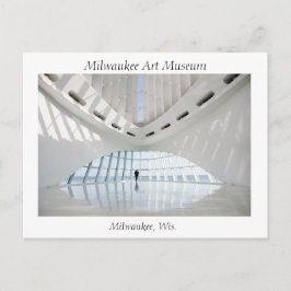 Cartão postal do Museu de Arte Milwaukee