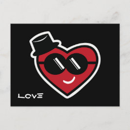 Cartão postal do namorados