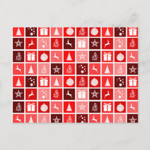 cartão postal do natal
