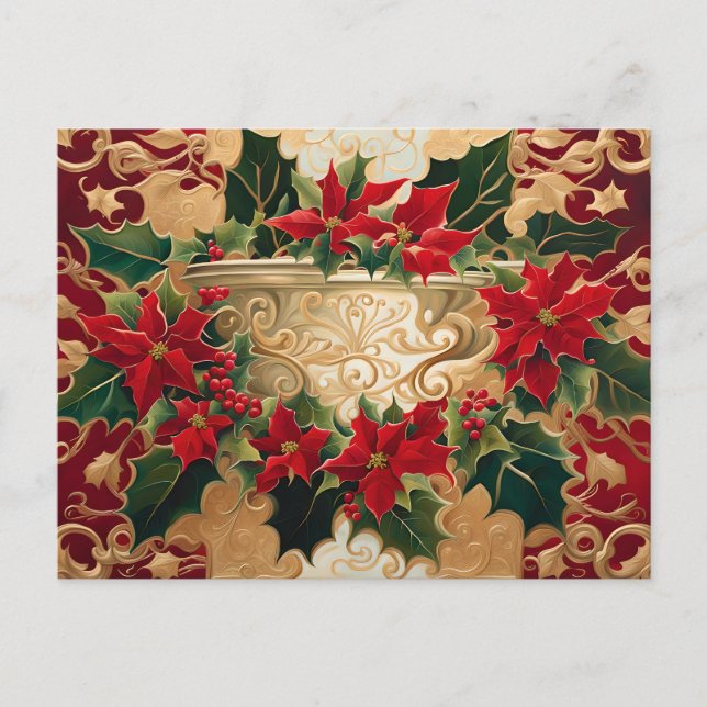 cartão postal do natal (Frente)