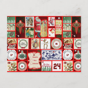 cartão postal do natal passado