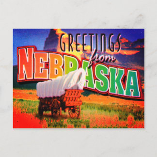 Cartão postal do Nebraska