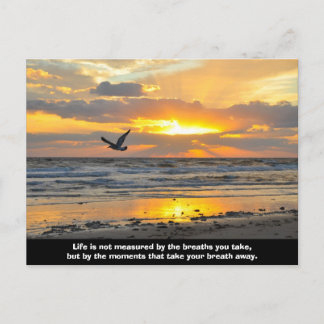 Cartão postal do noivado Sunrise, praia Daytona, F