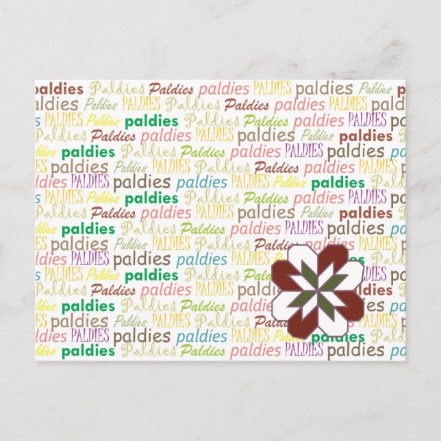 cartão postal do obrigado (Frente)