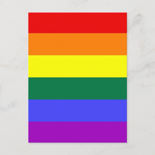 Cartão postal do Orgulho LGBT (Frente)
