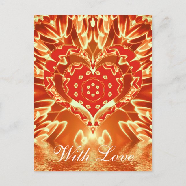 Cartão postal do Ouro Love (Frente)