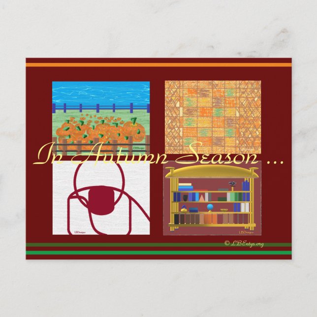 Cartão postal do outono de 2021 (Frente)