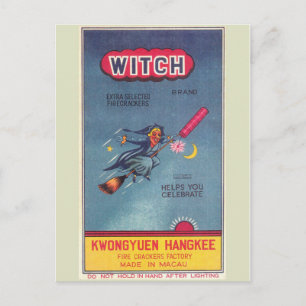 Cartão postal do Pacote Firecracker Vintage