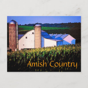 Cartão postal do País Amish
