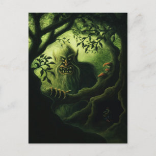 cartão postal do país troll
