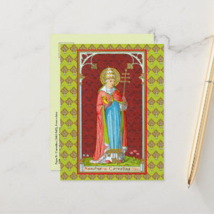 Cartão postal do Papa São Cornélio (SAU 042)