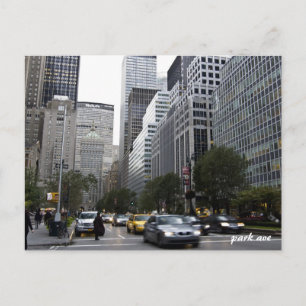cartão postal do Park ave