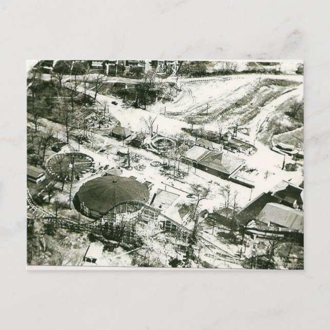 Cartão postal do Parque de Amusement San Souci (Frente)