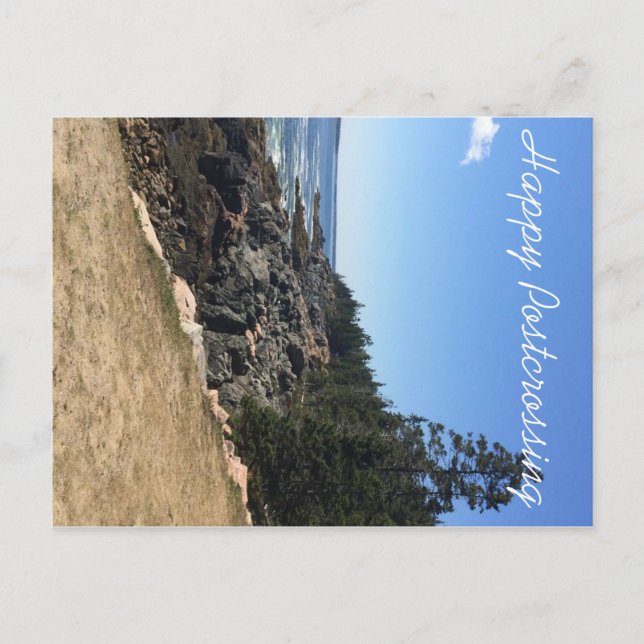 Cartão postal do Parque Nacional (Frente)