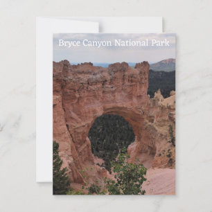 Cartão postal do Parque Nacional Bryce Canyon