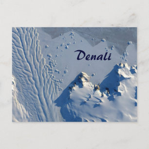 Cartão postal do Parque Nacional de Denali Alaska