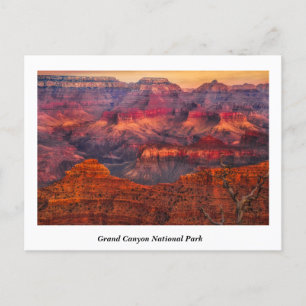 Cartão postal do Parque Nacional Grand Canyon