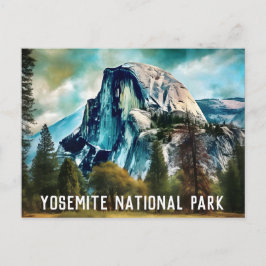 Cartão postal do Parque Nacional Halome Yosemite