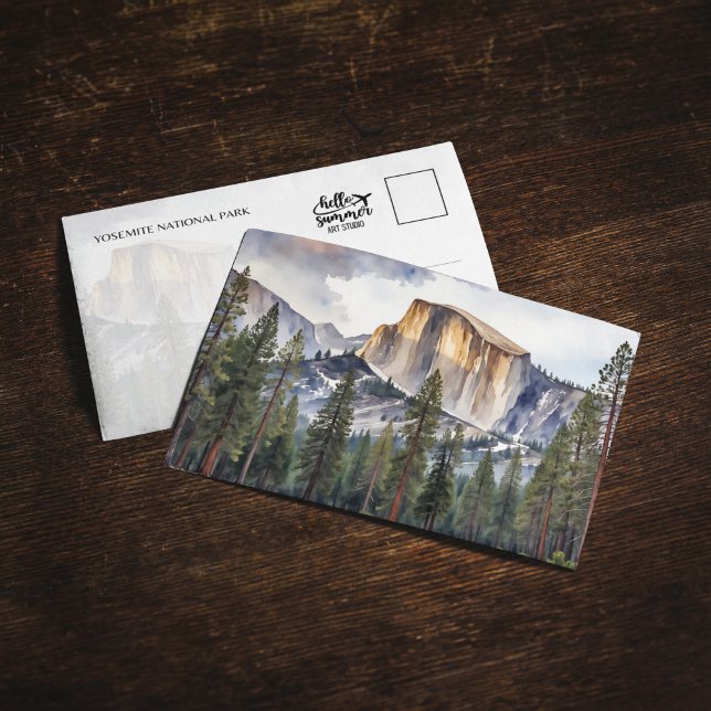 Cartão postal do Parque Nacional Halome Yosemite (Criador carregado)