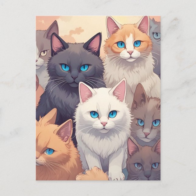 Cartão postal do Partido Cat (Frente)