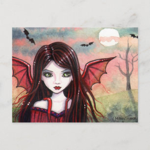 Cartão Postal do Pequeno Vampiro por Molly Harriso