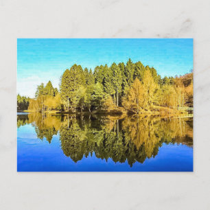 Cartão postal do Pike Lake Mallards