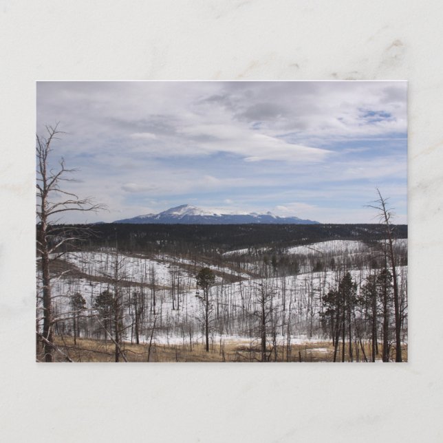 Cartão Postal do Pike's Peak (Frente)