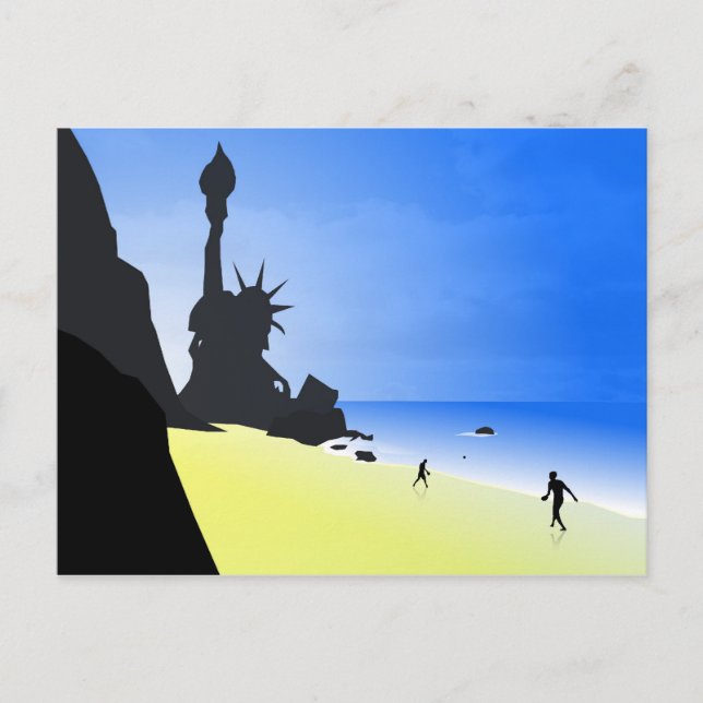 Cartão postal do planeta (Frente)