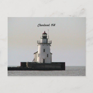 Cartão postal do porto de Cleveland