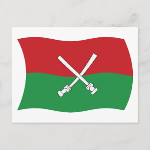Cartão Postal do Poste da Bandeira Li e Miao de Ha