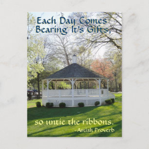 Cartão postal do Proverb Amish