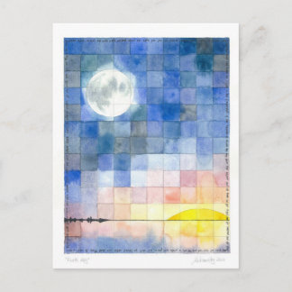 Cartão postal do quarto dia (7 dias de criação)