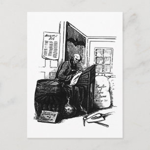 Cartão postal do Registro de Morte