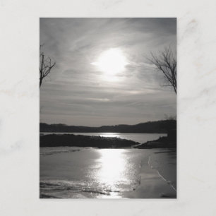 Cartão postal do rio Hudson