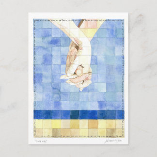 Cartão postal do sexto dia (7 dias de criação)