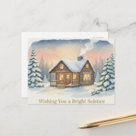 Cartão Postal do Solstício de Inverno