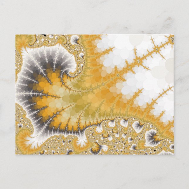 Cartão Postal do Stingray Dourado (Frente)