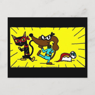 Cartão postal do Super Herói Midge